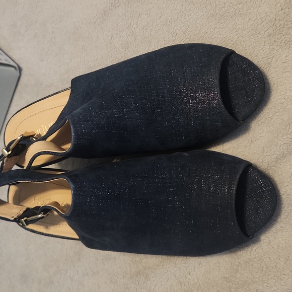 Nurture Deni Blue Wedges - Picture 4 of 5